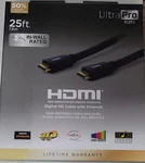 Ultrapro Elite Hdmi 25' Digital Hd Cable With Ethernet. Fixed Price $13.99.