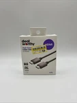 Deal Worthy Hdmi 4 High-speed Cable With Ethernet - Black/for All Brands. Fixed Price $7.50.