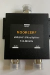Mookeerf Vhf 2 Way Splitter For 136-174 Mhz Ham Cb Or Radio 50 Ohm Split. Fixed Price $29.99.