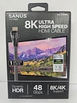 Sanus 8k Ultra High Spees Hdmi To 3.28-ft Black - 48 Gbps Sal-21hdmi1. Fixed Price $18.00.
