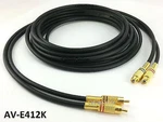 12ft Premium 2-rca Gold Plated Male/female Extension, Cablesonline Av-e412k. Fixed Price $21.49.