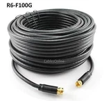 100ft Rg6 F-type Connector 75ohm Male/male Gold-plated Coaxial Cable, R6-f100g. Fixed Price $21.95.