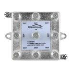 *open Box* Construct Pro Vertical 8-way 5-2300mhz Coax Splitter. Fixed Price $9.99.