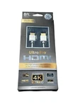 Ge 8 Ft. Ultra Pro 4k Hdmi Cable W/ Thin Gold Plated Connectors. Fixed Price $16.99.