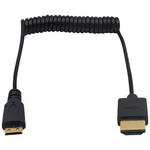 Duttek 4k Mini Hdmi To Coiled Cable 1-4ft Ultra-thin For Camera/dslr/tv. Fixed Price $22.78.