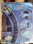 Cable Zipper - Evriholder New In Package Black Large 8 Feet. Fixed Price $9.56.