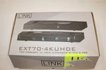 Link Ext70 4kuhde 70m 4k 60 Hdr Hdbaset Extender W/ Arc (tx+rx). Fixed Price $202.50.