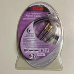 Rca High Performance Digital Cable 6' Dt6qc Hdtv, Vcr, Cable, Satellite, Modem. Fixed Price $6.50.