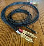 5 Ft. Jmb Cable Co Audiophile Turntable Phono Rca Cables W/gnd Connect Pro Ject. Fixed Price $85.00.