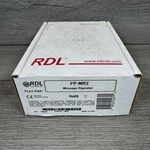 Rdl Fp-mr2 Message Repeater/20hz-100khz Frequency Response/automatic Voice Over. Fixed Price $118.97.