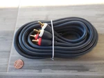 12 Ft Premium Steren Soft Coated Blue Ofc Rca Male To Cable Super Nice Read. Fixed Price $10.99.