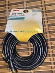 Rca Coaxial Video Cables 25 Ft. W/ Gold Plated "f' Connectors Nip Brand New. Fixed Price $14.00.
