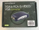Monoprice Vga To Rca/s-video/ Converter Lkv-2000. Fixed Price $24.99.