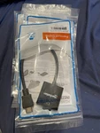 New Black Manhattan Hdmi To Vga Converter Sealed. Fixed Price $11.99.