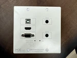 Avpro Edge Ac-mxnet-1g-ewp Mxnet 1g Wall Plate Encoder. Fixed Price $199.00.