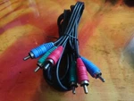 3rca To Rgb Gold Plated Male Cable Component Video Audio Vcr Dvd Tv. Fixed Price $4.95.