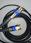 Onn. Quad Shield Coaxial Cable - 25' Black New. Fixed Price $8.99.