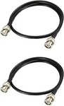 Uxcell Rg58 Coaxial Cable With Bnc Male To Connectors 50 Ohm 20 Gold. Fixed Price $18.99.