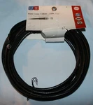 Ge Rg6 Coax Cable 25 Ft F Type Jacks Tv Dvd Vcr Dvr Satellite New Nip. Fixed Price $10.00.