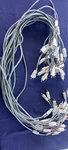 Lot Of 15 Binary High End Mesh Wrap Rca Connector Cables 3 Feet. Fixed Price $99.00.