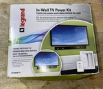 Legrand In-wall Tv Power And Cable Management Kit, White Cpt306wv1. Fixed Price $29.50.