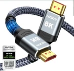Highwings 8k 10k 4k Hdmi Cable 48gbps 6.6ft/2m, Certified Ultra High Speed. Fixed Price $13.50.