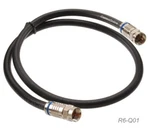 1 Ft. Heavy-duty Rg6/u F-type Male To 75-ohm, Cl2, Coaxial Cable. Fixed Price $8.76.