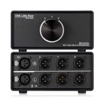 Nobsound 1in3out Xlr Audio Switch Balanced Converter 3way Stereo Passive A. Fixed Price $89.25.