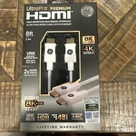 Ge 50426 Hdmi 8ft Ultra Pro Premium High-speed 8k Uhdr 48gbps Dynamic Cable -. Fixed Price $17.50.