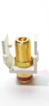 Leviton Lev-16 Quickport-style Rca Keystone Insert. Fixed Price $12.30.
