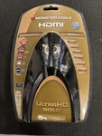 Nib Monster Ultra Hd Gold 5' High Definition 18 Gbps Hdmi Cable Speed. Fixed Price $20.95.