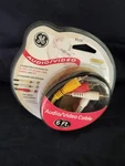 Ge Audio/video Cables F/tv, Dvd, Receiver, Cable, Satellite, Dvr 6ft. New In Box. Fixed Price $10.50.