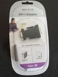 New Seaed Belkin F2e4162 Dvi- I A-to-svga Adapter Video. Fixed Price $7.99.