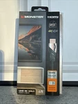 Monster 4' Uhd 4k Gold Hdmi Cable Open Box. Fixed Price $19.95.