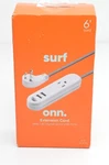 Onn 6 Ft Extension Cord Surge Protector With 1 Ac Outlet And 2 Usb Ports Power. Fixed Price $13.34.