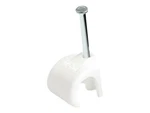 Startech Cbmnmcc4 100 Pk Xl Cable Clips W/ Nail White. Fixed Price $24.98.
