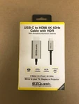 New Ezquest Inc. Usb-c To Hdmi 4k 60hz 6.6 Ft. Cable W/ Hdr. Fixed Price $28.99.