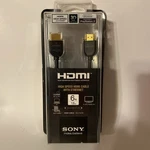 Sony Hdmi With Ethernet 6 Feet. Dlc-hj18. Fixed Price $24.99.