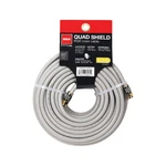 Rca Dh50qce Rg6 Coaxial Cable, 18 Awg Gray Quad Shield, 50 Ft. - Quantity 1. Fixed Price $37.11.