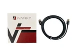 Ivanky 4k Hdmi Cable 30hz 78" Braided Black Grey Nib. Fixed Price $10.49.