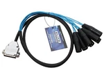 Elite Core 25-pin D-sub Db25 To 8 Xlr Male 5' Audio Cable Breakout Snake 5ft. Fixed Price $80.99.