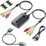 Dual Rca To Hdmi Converter Support 4 : 3/16 9 Aspect Ratio Switch, 2 Port Comp. Fixed Price $28.36.