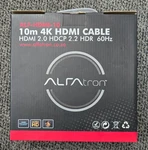 New In Box! Alfatron 10m 4k Hdmi Cable. Fixed Price $24.99.