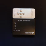 Fosmon 5x1 Hdmi Switch With Remote. Fixed Price $12.00.