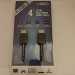Vizio 4k Ultra Hd, 4" High Speed Hdmi Cable Hd T10. Fixed Price $10.99.