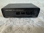 Vintage Archer Audio/ Video Selector Switch Model No. 15-1956. Fixed Price $11.99.