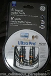 Ge 6 Foot Digital Audio Video Cable - Hd 20233 Ultra Pro Rca Braided. Fixed Price $1.81.