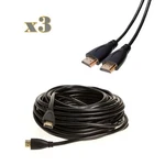 3-pack - 40ft 4k Hdmi Premium Cable 60hz Full Hd 3d 2160p Hdtv Pc Ps5 Xbox Cord. Fixed Price $50.95.