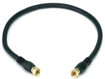 Rg6 Quad Shield Cl2 Coaxial Cable With F Type Connector For Television, 1.5ft. Fixed Price $16.99.