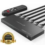 8k Hdmi 2.1 48gbps 3 In 1 Out High Speed Switch Switcher Splitter With Remote. Fixed Price $29.99.